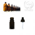 5ml Amber Glass Bottle (Boston Round) with Glass Dropper  